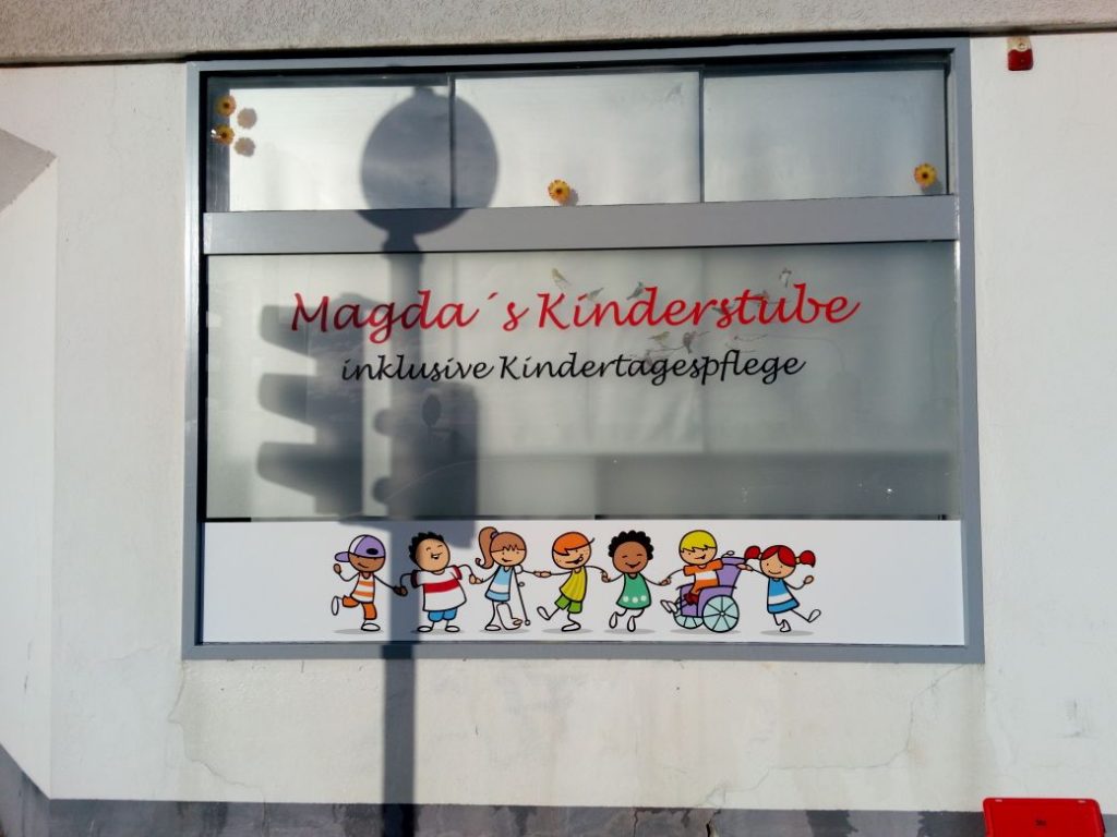 Schaufensterbeschriftung