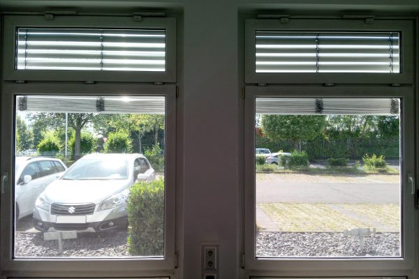 Sichtschutzfolie – Ansicht von innen